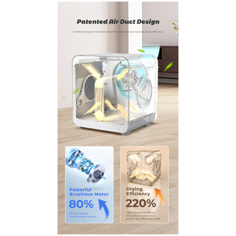 Pet Dryer Room – Gentle, Efficient & Stress-Free Drying for Your Furry Friend