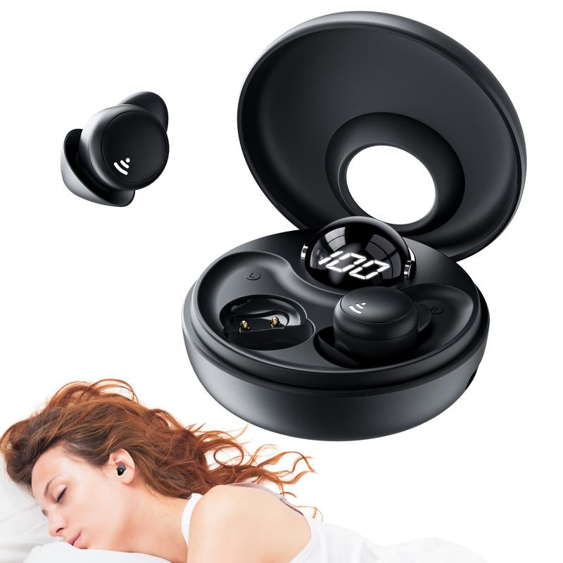 KINGLUCKY MY002 Wireless Headphones, Invisible Bluetooth-Compatible Mini Earbuds, Noise Cancelling Headphone for Running, Exercising, Gaming Sports, Electronic Headset Audio, Back to School Gifts, Gifts for Friends, Valentine'S Day Gift,Gaming Headset